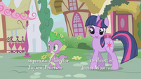 Twilight -oh, Spike, stop- S1E06