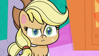 Applejack looking at the fourth wall PLS1E4a