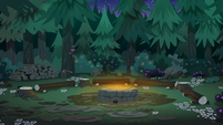 Legend of Everfree background asset - Camp Everfree campfire