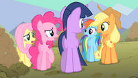 Main ponies whats Spike planning S01E19