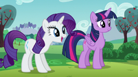 Rarity "...require certain necessities..." S5E24