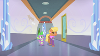 Spike walking with Ms. Harshwhinny S4E24