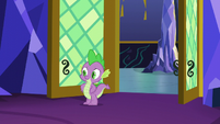 Spike with hands on his hips S5E22