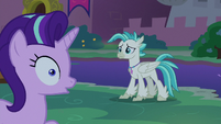 Starlight's eyes widen with realization S9E11