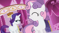 Sweetie Belle smiling S3E06