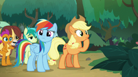AJ and Rainbow wonder which way to go S8E9