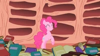 A, very bouncy Pinkie Pie.