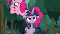Pinkie Pie jumping with excitement S8E13
