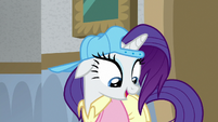 Rarity "we could pass as students" S8E16