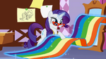 Rarity 'perhaps quite fetching' S1E14