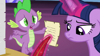 Spike -even Princess Celestia takes a break- S7E22