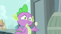 Spike shrugging -it's just a dress- S4E23