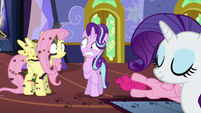 Starlight Glimmer repulsed by Fluttershy S6E21
