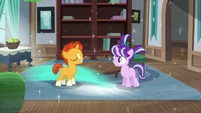 Sunburst and Starlight Glimmer revert to foal age S7E24.png (936 KB)