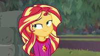 Sunset rolling her eyes at Applejack CYOE11a