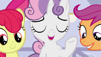 Sweetie Belle "But being a blank flank is nothing to be ashamed of" S6E4