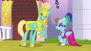 Zephyr Breeze winking at Rainbow Dash S9E4.png