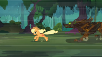 Applejack's only got one Timberwolf left!