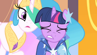 Celestia tells Twilight to Run S1E26