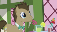 Dr. Hooves drinking S5E9