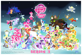 Mlp fim s3 character cluster fun with credits by blue paint sea-d5wiiko