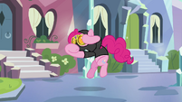 Pinkie pie breaking logic as usual.