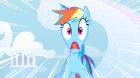 Rainbow Dash freaks out S1E16