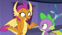 Smolder "any comfortable rocks" S8E24