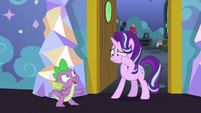 Spike "there was a spider there" S7E1