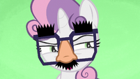 Sweetie Belle as Shimmering Spectacles S7E8