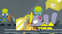 Another factory stallion slips on banana peel S9E14