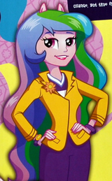 Anthro Principal Celestia EG doll packaging