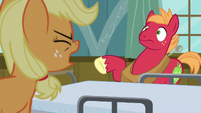 Applejack shouting at Big McIntosh S6E23