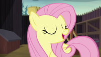 Fluttershy --nothing says 'let's be friends' like-- S5E23