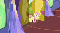 Fluttershy enters the Castle of Friendship S7E20