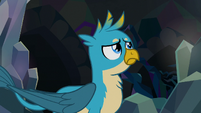 Gallus watching the entrance close S8E22