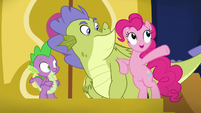 Pinkie -Spike's well-known everywhere- S8E24