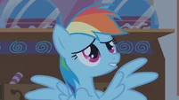 Rainbow Dash "the clouds move" S1E09