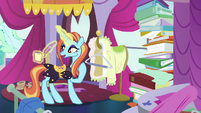 Sassy Saddles approves of "Spring-sition" S7E6