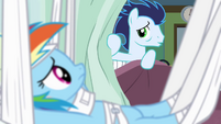 Soarin in the adjacent bed S4E10