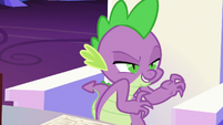 Spike acting ominous to Big Mac S6E17