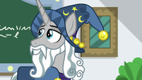 Star Swirl looks back at Flim and Flam S8E16
