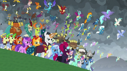 The cavalry of united Equestria arrives S9E25