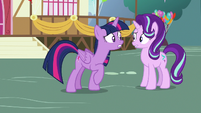 Twilight nervous over Ember's approach S7E15