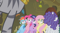 Zecora stands up to Twilight and friends S1E09