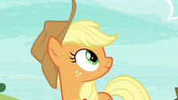 Applejack pleased with her practice shot S6E18