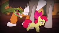 Chimera snake head chasing Apple Bloom S4E17