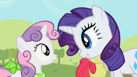 Rarity and Sweetie Belle 'I did it for us' S02E05