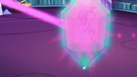 Starlight Glimmer projects prism-shaped shield S6E21