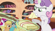 Sweetie Belle commands broom to "rise!" S4E15